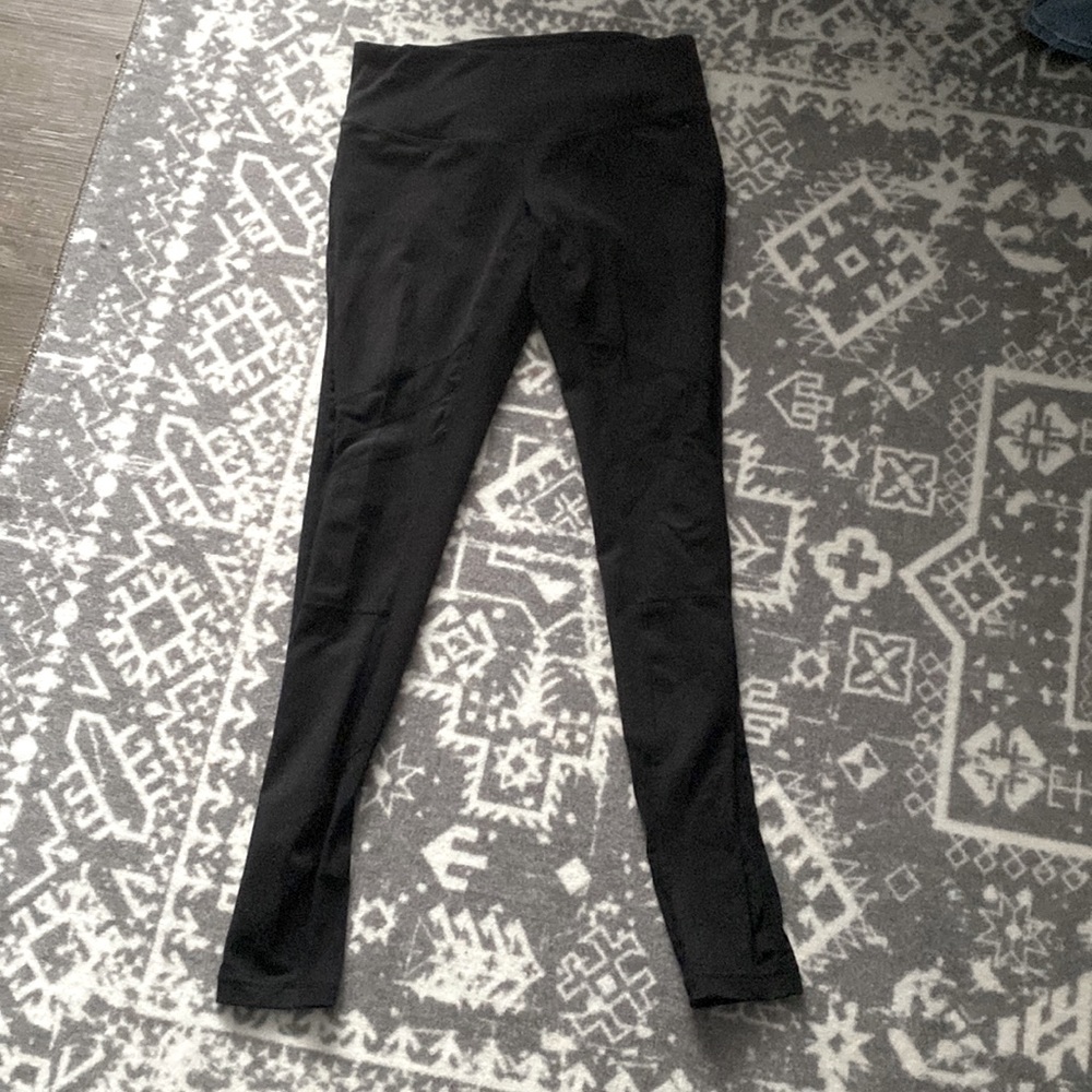 Zella Woman’s Black Yoga with Mesh